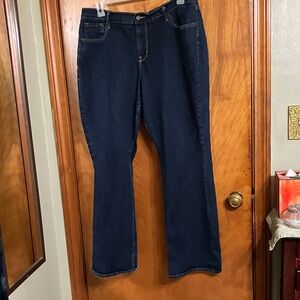 Old Navy Dark Blue Women's Boot Cut Jeans